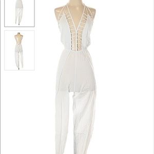 Indah White jumpsuit